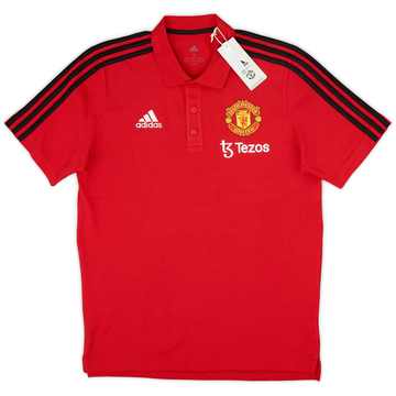 2023-24 Manchester United adidas Polo Shirt - 8/10 - (L) 2023-24 Manchester United adidas Polo Shirt - 8/10 - (L)