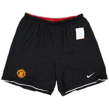 Manchester united black shorts clearance