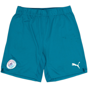 2021-22 Manchester City Puma Training Shorts - 8/10 - (M)