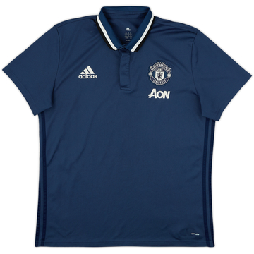 2016-17 Manchester United adidas Polo - 9/10 - (XL)