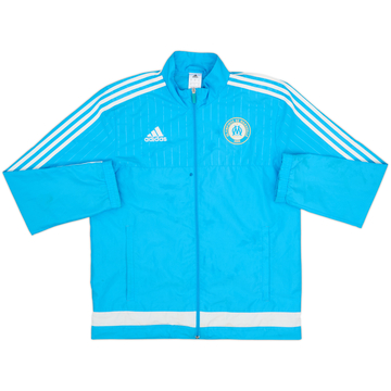 2015-16 Olympique Marseille adidas Chaqueta de chándal - 5/10 - (M)