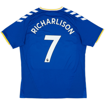 Camiseta de local del Everton 2021-22 Richarlison #7 - 8/10 - (XL)