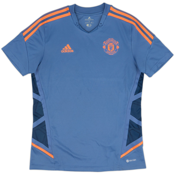 Camiseta auténtica adidas de entrenamiento del Manchester United 2022-23 - 9/10 - (M)
