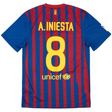 2019 Vissel Kobe Home Shirt A. Iniesta #8 - 9/10 - (S)