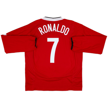 2004-06 Manchester United Home Shirt Ronaldo #7