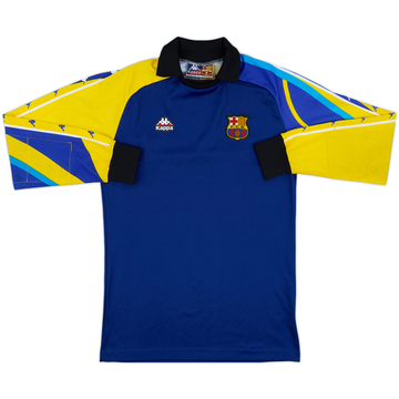 1997-98 Barcelona GK Shirt Vitor Baia #1 - 8/10 - (XL.Boys)