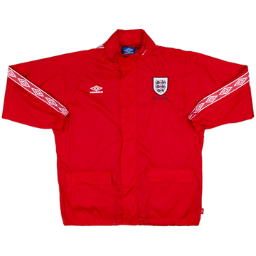 1998-00 England Umbro Hooded Rain Jacket - 6/10 - (M)