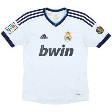 Camiseta de local del Real Madrid 2012-13 - 6/10 - (Niños L.)