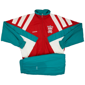 1992-93 Liverpool adidas Centenary Track Jacket - 9/10 - (M)