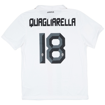 2012-13 Juventus Away Shirt Quagliarella #27 - 9/10 - (L)