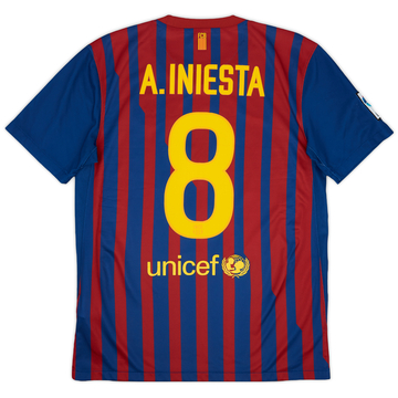 Barcelona 15/16 Iniesta Nike Jersey with Tag Size M Auth