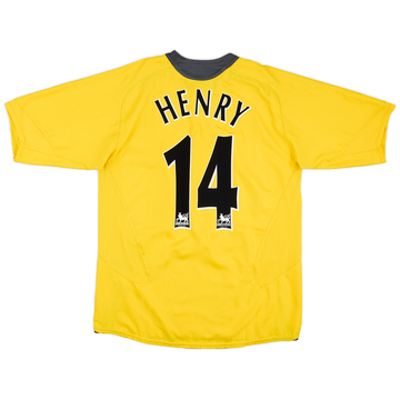 2005-06 Arsenal Home Shirt Henry #14 - 9/10 - (L)