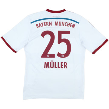 2014-15 Bayern Munich Home Shirt Muller #25 - 6/10 - (XL.Boys)