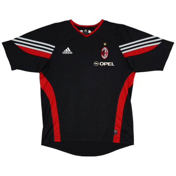 2003-04 AC Milan adidas Training Shirt - 6/10 - (L/XL)