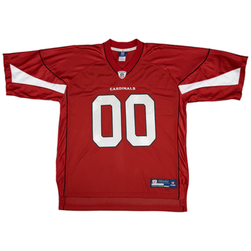 2009 11 Arizona Cardinals Wells 26 Reebok On Field Home Jersey Excellent XXL