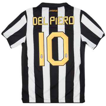 2006-07 Juventus Player Issue Home Shirt Del Piero #10 (L)