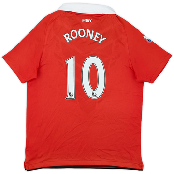 2009-10 Manchester United Home Shirt Rooney #10 - 5/10 - (M