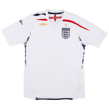 2003-05 England Signed Home L/S Shirt - 7/10 - (L.Boys) 2003-05 England Signed Home L/S Shirt - 7/10 - (L.Boys)