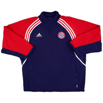 1999-01 Bayern Munich adidas 1/4 Zip Fleece Top - 9/10 - (L)