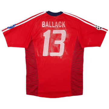 Bayern München Ballack 13 シャツ 2002-03 Bayern Munich Player Issue CL Shirt Ballack #13 - 7