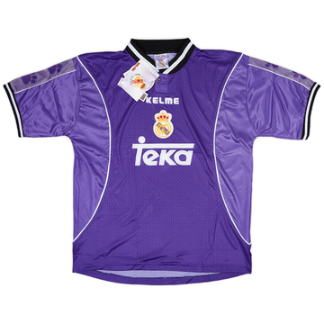 1997-98 Real Madrid 'Campeon de Liga' Kelme Training Shirt - 7/10 - (S)