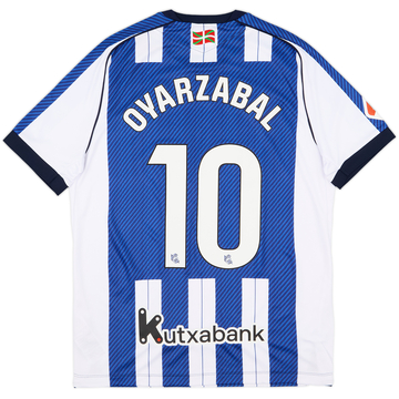 2025-26 Real Sociedad Home Shirt Oyarzabal #10