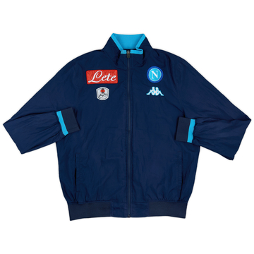 2015-16 Napoli Kappa Track Jacket - 8/10 - (M)