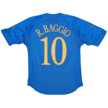 2001-02 Brescia Garman Reissue Home Shirt Baggio #10 - NEW