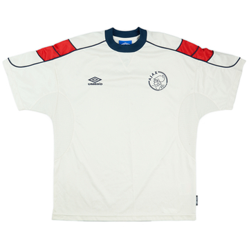 1999-00 Ajax Umbro 1/4 Zip Drill Top - 7/10 - (XL) 1999-00 Ajax Umbro 1/4 Zip Drill Top - 7/10 - (XL)