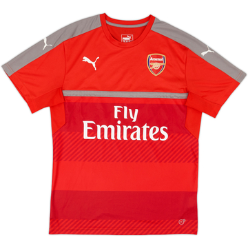 ウェア PUMA Arsenal 15-16 training fleece top 2015-16 Arsenal Puma Training Shirt - 4/10 - (L)