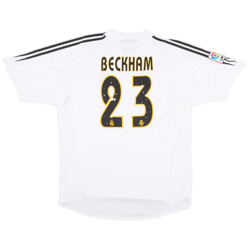 David beckham real madrid jersey sales
