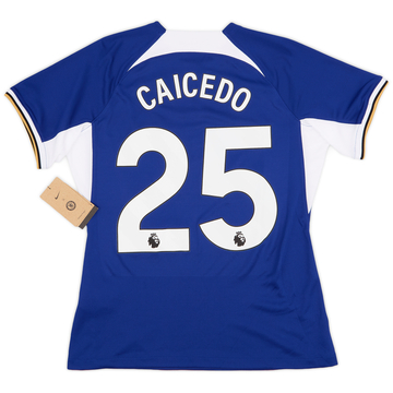 24-25 CHELSEA CAICEDO 25番 シャツ XL