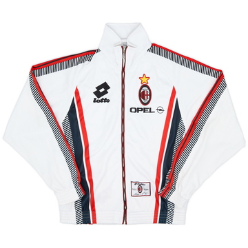 1997-98 AC Milan Lotto Polo Shirt - 9/10 - (L)