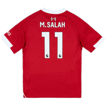 2025-26 Liverpool Home L/S Shirt M.Salah #11