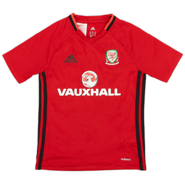 2016-17 Wales adidas Training Shirt - 6/10 - (S.Boys)