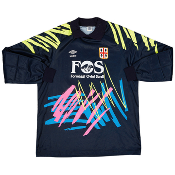 90/92 Cagliari Calcioビンテージユニフォーム/アンブロ】