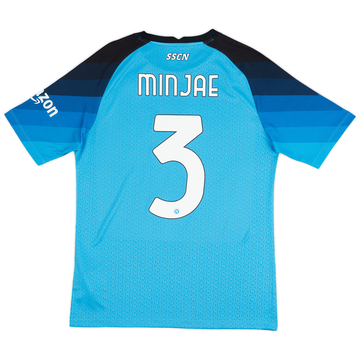 2022-23 Napoli Authentic Home Shirt Minjae #3