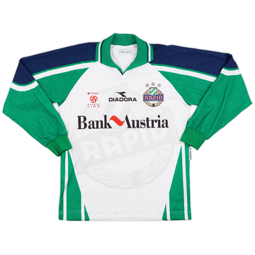 1998-99 Rapid Vienna Home L/S Shirt - 9/10 - (S)