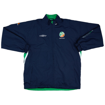2002-03 Ireland Umbro 1/2 Zip Track Jacket - 9/10 - (XL)