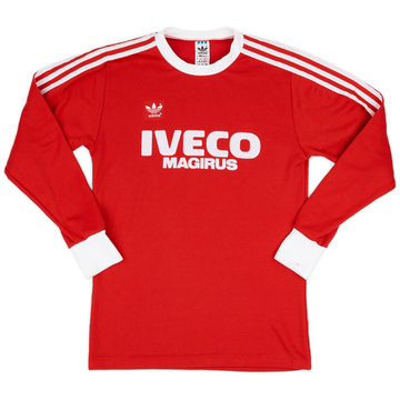 1983-84 Bayern Múnich Camiseta de local Manga Larga - 9/10 - (M)