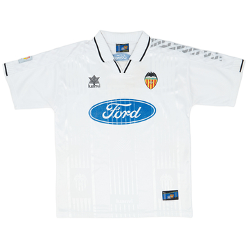 1995-96 Valencia Away L/S Shirt - 6/10 - (XL.Boys)
