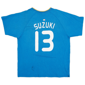 2002-04 Japan Player Issue Home Shirt Suzuki #11 - 6/10 - (M)