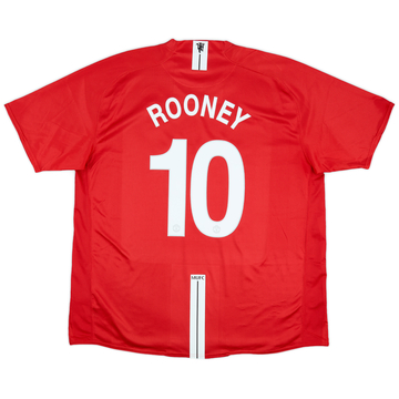 2007-09 Manchester United Home Shirt Ronaldo #7 - 9/10 - (3XL)