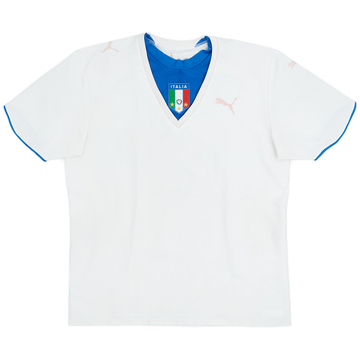2006 Italia Camiseta Visitante - 4/10 - (XL)