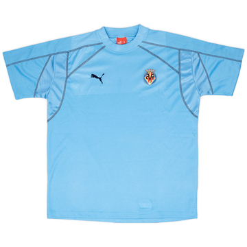 2007-08 Villarreal Puma 1/4 Zip Drill Top - 5/10 - (M)
