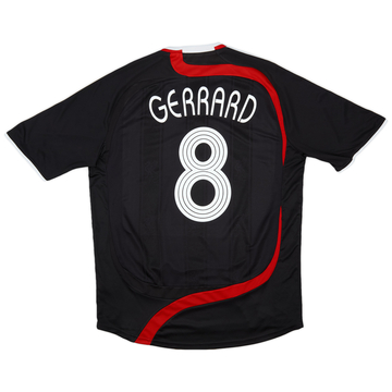 2007 08 Liverpool Third Shirt Gerrard 8 6 10 S