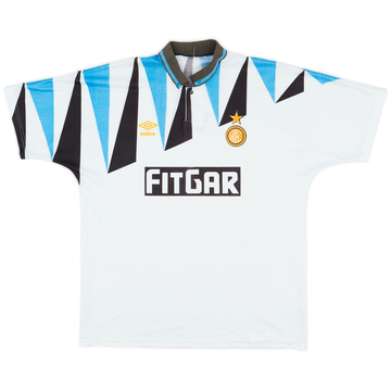 【新品、本物、当店在庫だから安心】 Inter 1991-92 Milan (XL) - 7/10 - Shirt Home トップス