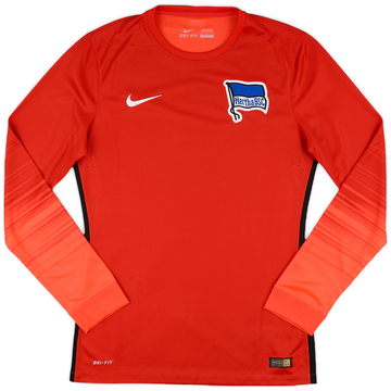 『NIKE』ゴールキーパーシャツ　ユニフォーム　Hertha Berlin　09 Hertha BSC Berlin 2008 2009 goalkeeper Sz XL football shirt
