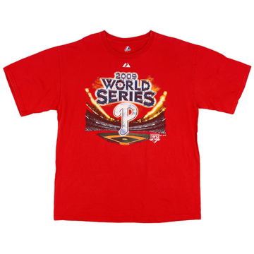2008 Philadelphia Phillies World Series Champions Nike Tee 7 10 M