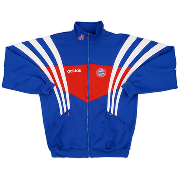 1995-96 Bayern Munich Leather Bomber Jacket - 8/10 - (XL)